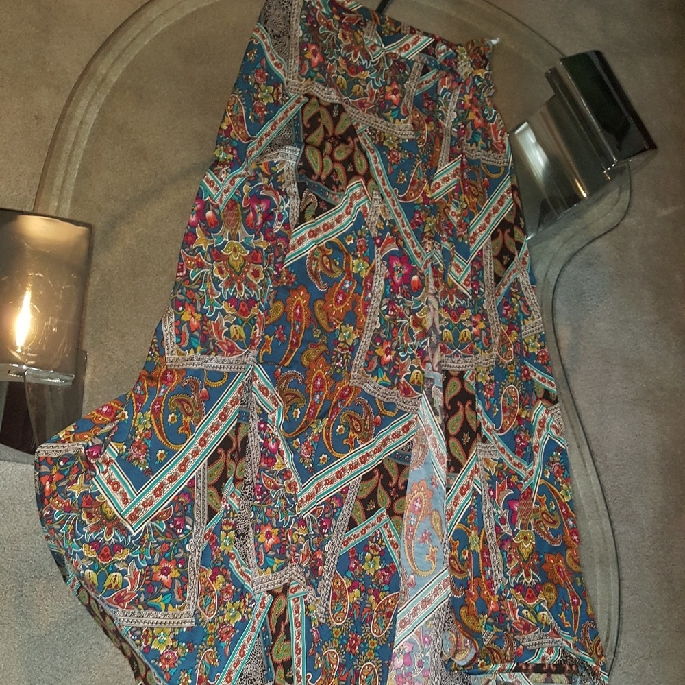 Good time beautiful print skirt